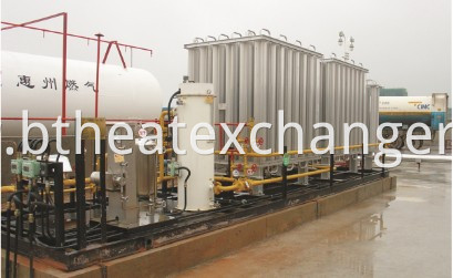 LNG TANKER VAPORIZER SKID FOR EMERGENCY APPLICATION